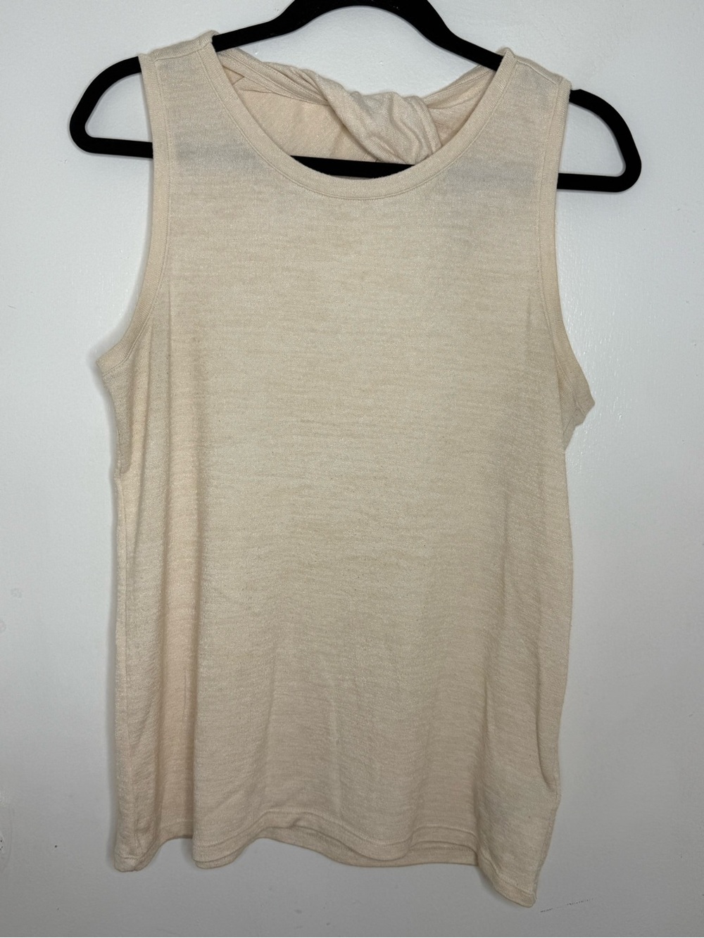 GAP Cream Knit Sleeveless Tank Top